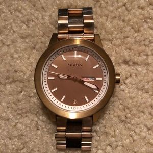Nixon Rose Gold Watch